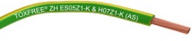H07Z1-K Tinned UV resistant 35 mm² G/Y B2ca - H07z1 k - 344120114BGG